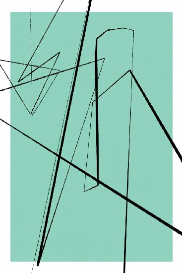 Angular Lines No 9