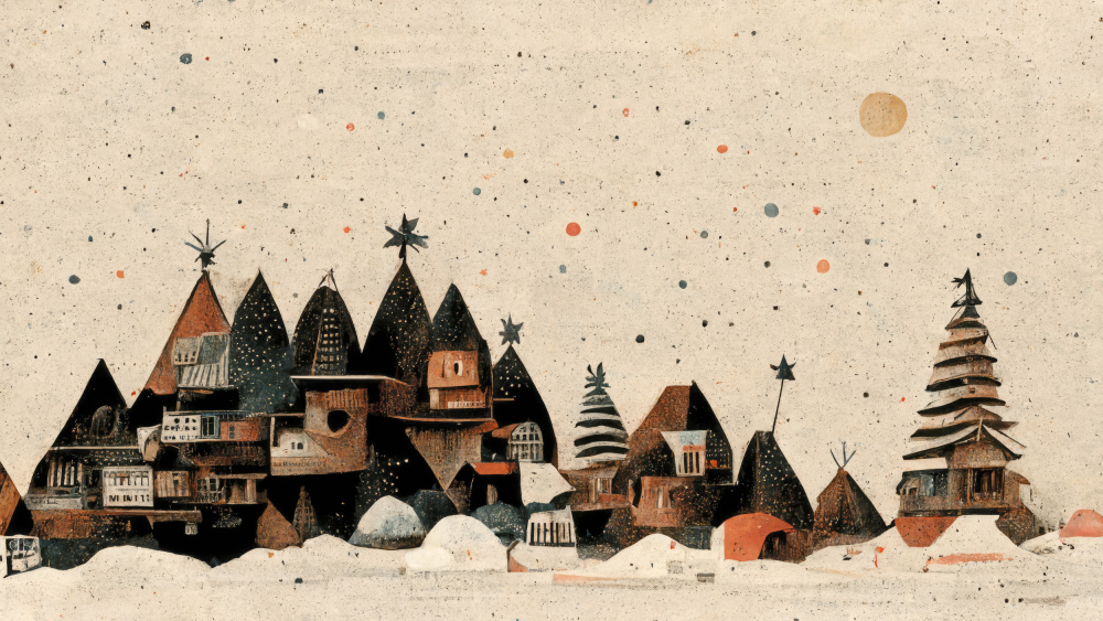 Tiny Christmas Town à Treechild