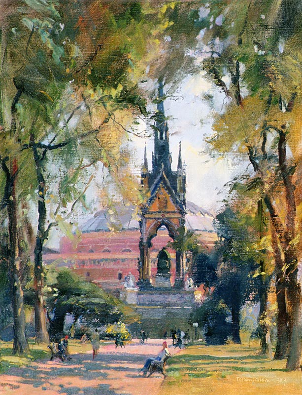 Summer, Albert Memorial, 1989  à Trevor  Chamberlain