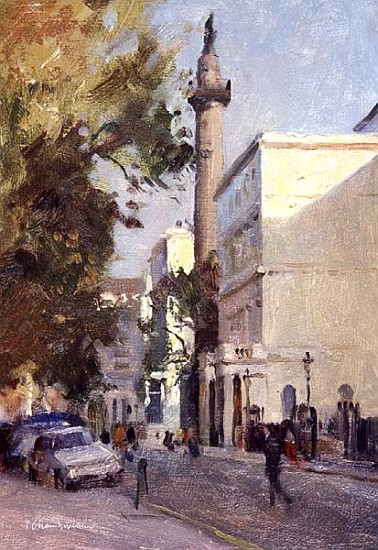 Carlton House Terrace (oil on canvas)  à Trevor  Chamberlain