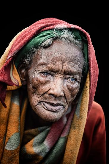 Old woman of the Konso