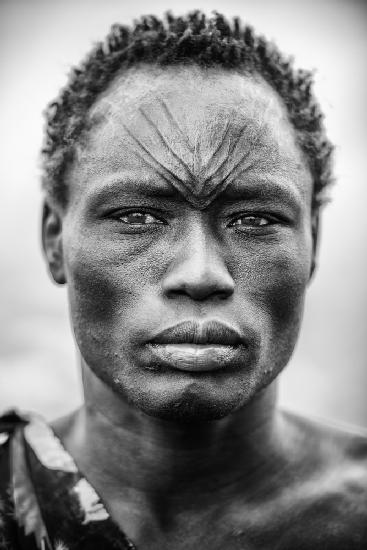 The face of the Mundari