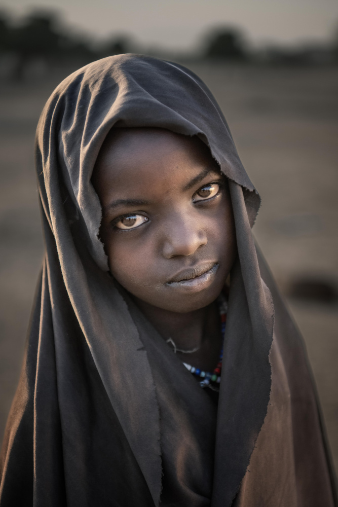 The face of an Arbore girl à Trevor Cole