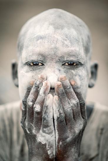 Mundari boy herder