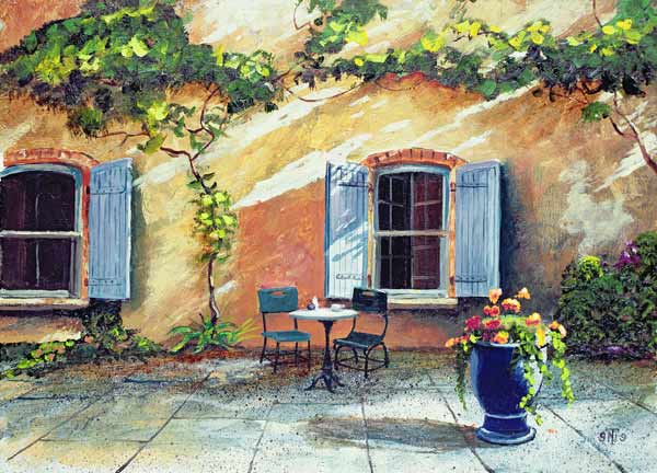Fenêtres à volets, Provence, France à Trevor  Neal