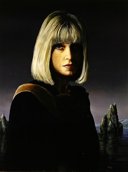 The Artist''s Wife, 1993 (oil over tempera on canvas)  à Trevor  Neal