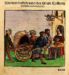 How they made bread at the Council of Constance, from ''Chronik des Konzils von Konstanz''