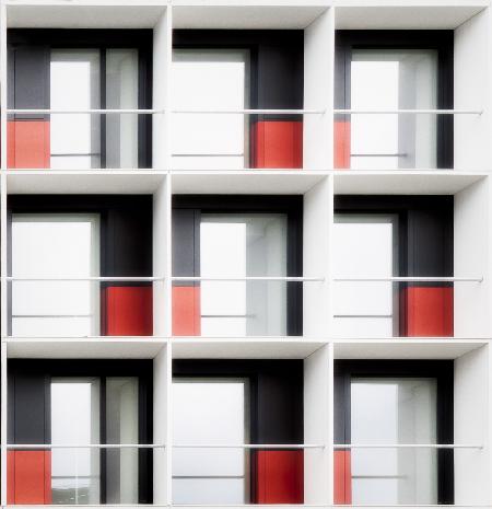 Balconies a la Mondrian