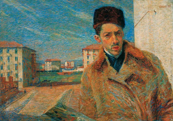 Self Portrait à Umberto Boccioni