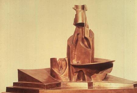 Development of a bottle in space à Umberto Boccioni