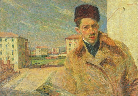 Self Portrait à Umberto Boccioni