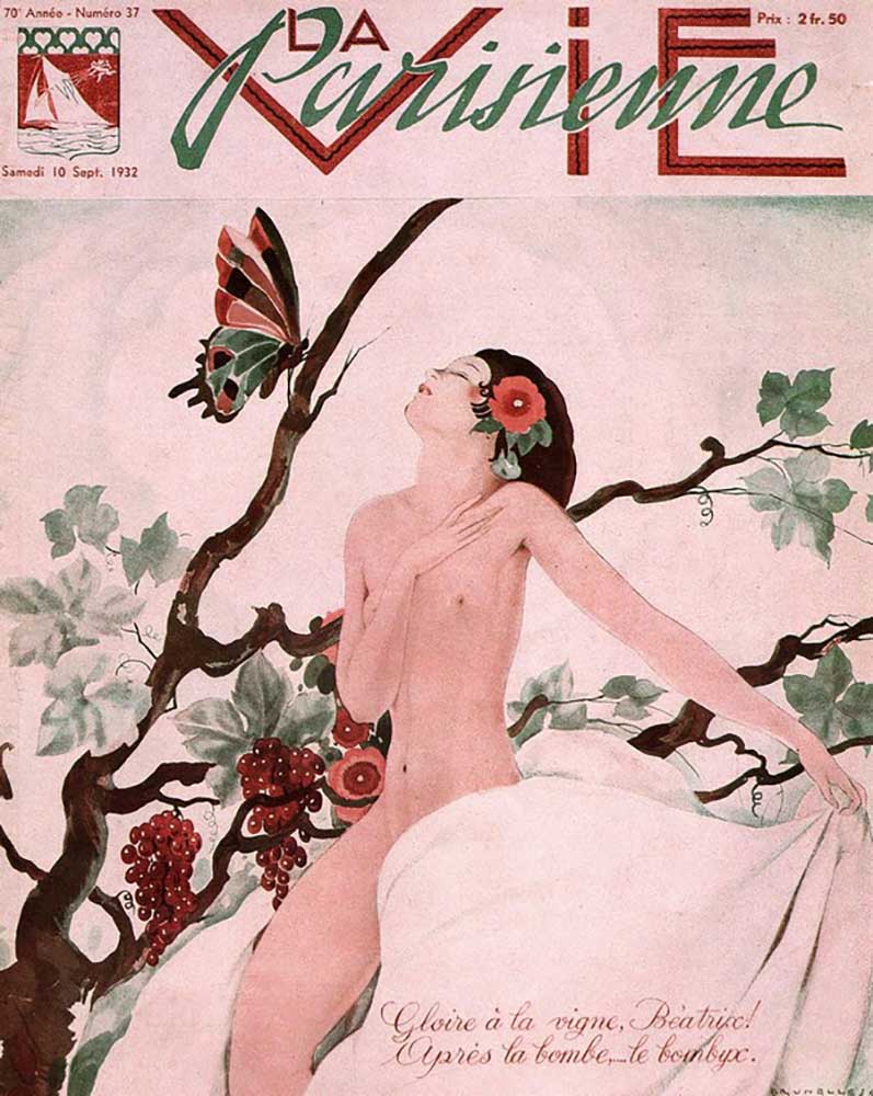 La Vie Parisienne Magazine Cover à Umberto Brunelleschi