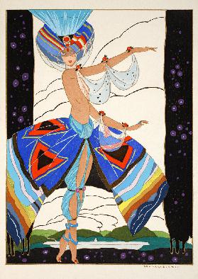 Dancing girl, 1919-21