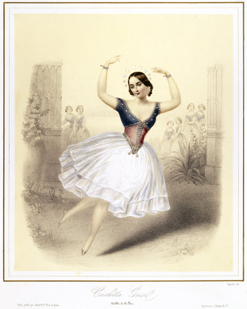 Carlotta Grisi as Giselle à Artiste inconnu