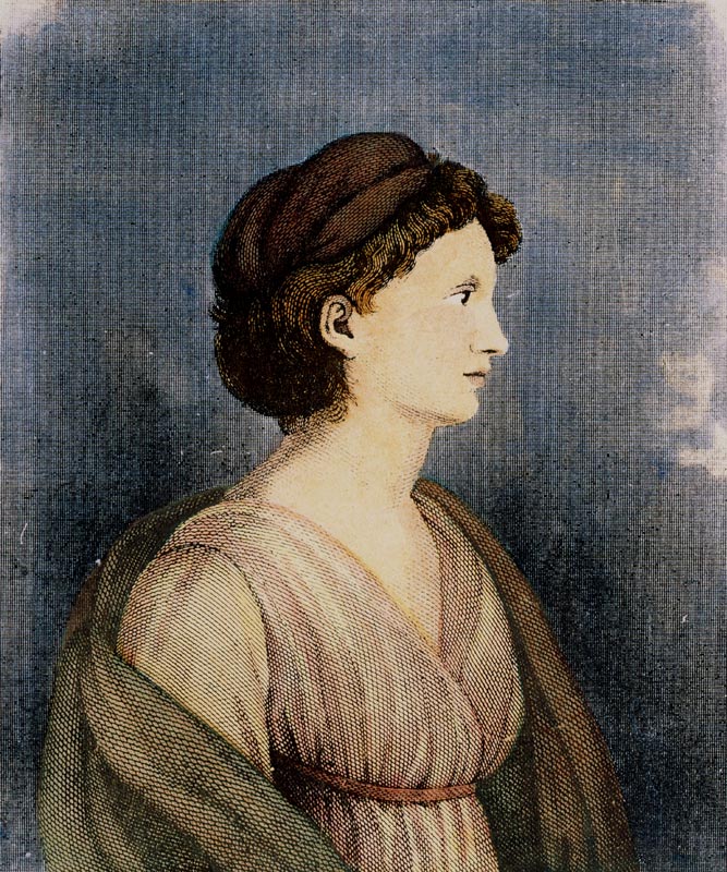 Caroline von Günderode à Artiste inconnu