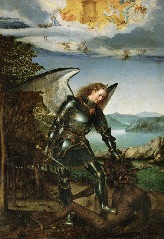 Saint Michael the Archangel à Artiste inconnu