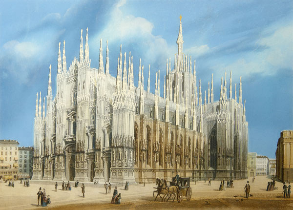The Milan Cathedral à Artiste inconnu