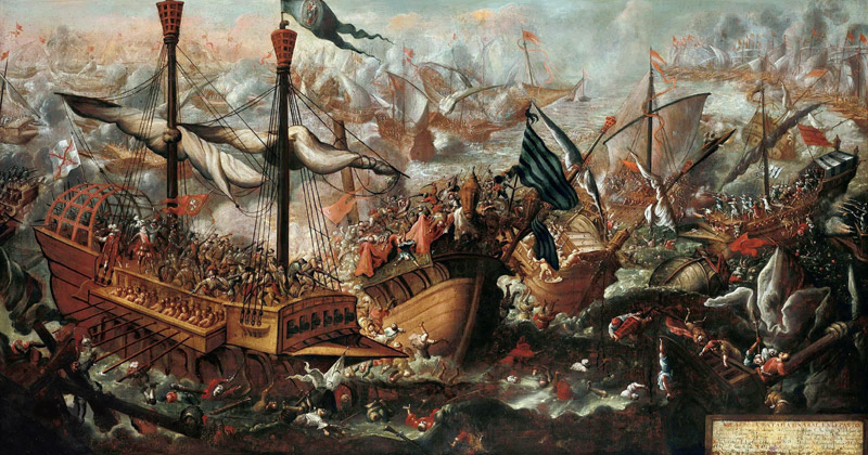 The Battle of Lepanto à Artiste inconnu