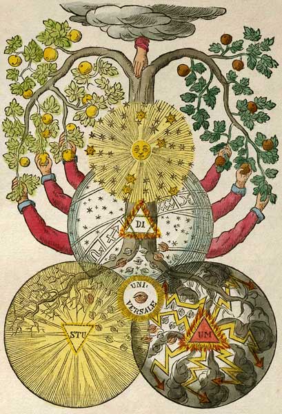 Secret Symbols of the Rosicrucians from the 16th and 17th Centuries à Artiste inconnu