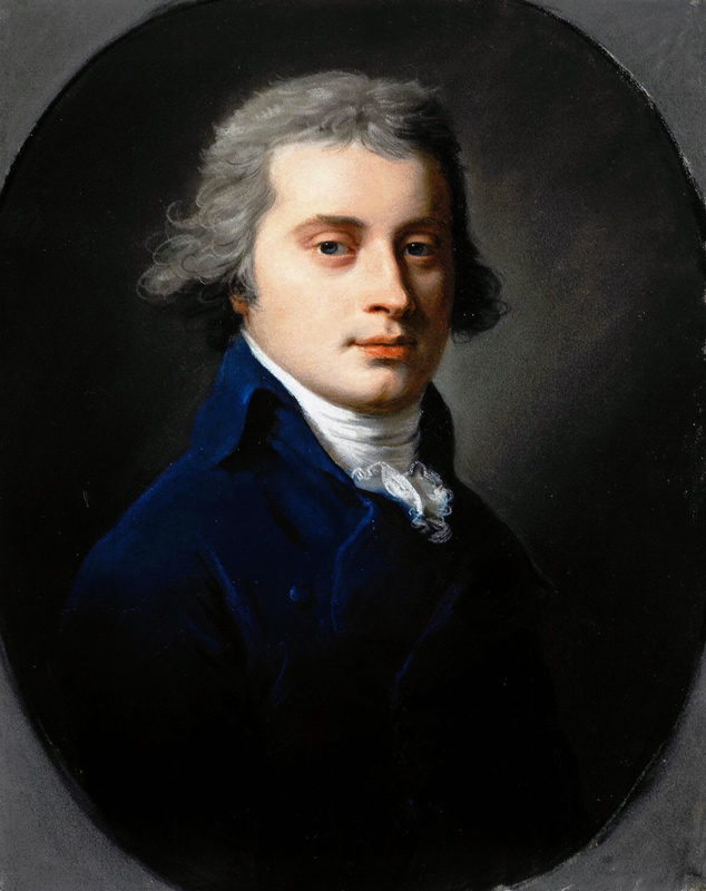 Portrait of Pavel Petrovich Bakunin (1766-1805) à Artiste inconnu