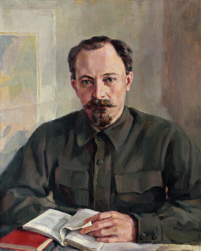 Portrait of the politician Felix E. Dzerzhinsky (1877-1926), the chairman of Cheka à Artiste inconnu