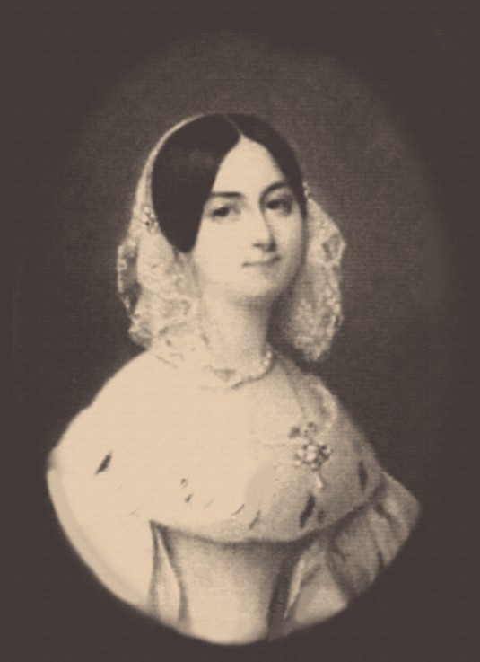 Adélaïde-Louise d'Eckmühl de Blocqueville (1815-1892) à Artiste inconnu