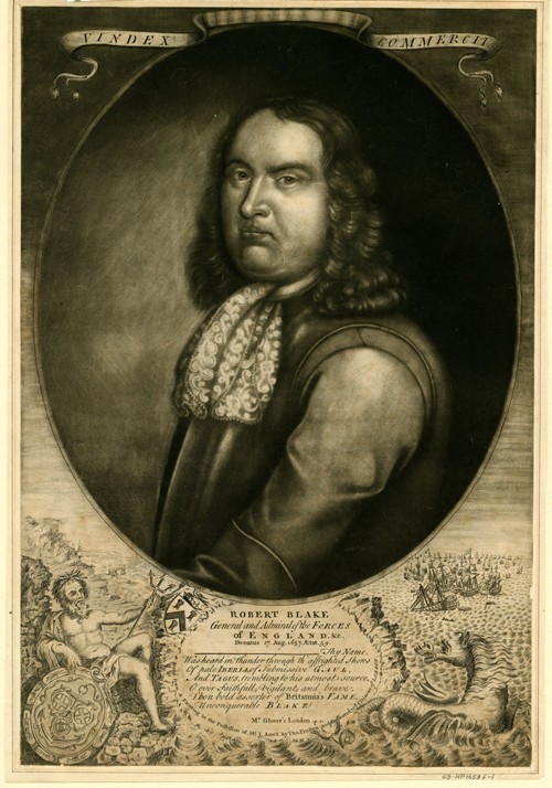 Admiral Robert Blake (1599-1657) à Artiste inconnu