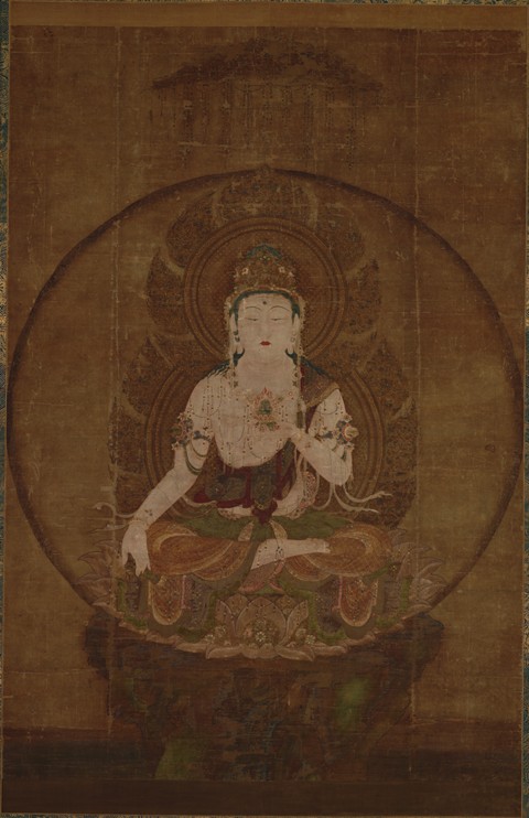 The Bodhisattva Akasagarbha (Kokuzo Bosatsu) à Artiste inconnu
