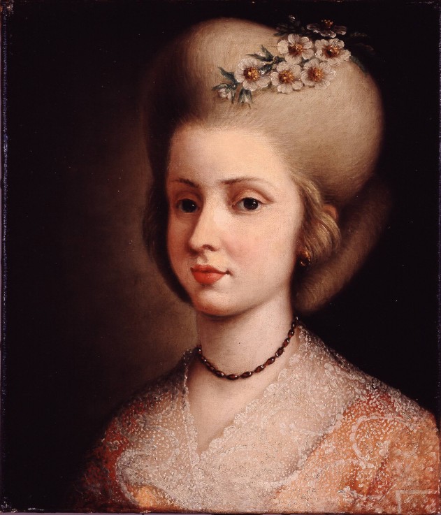 Aloysia (Luise) Lange née Weber (1760-1839) à Artiste inconnu