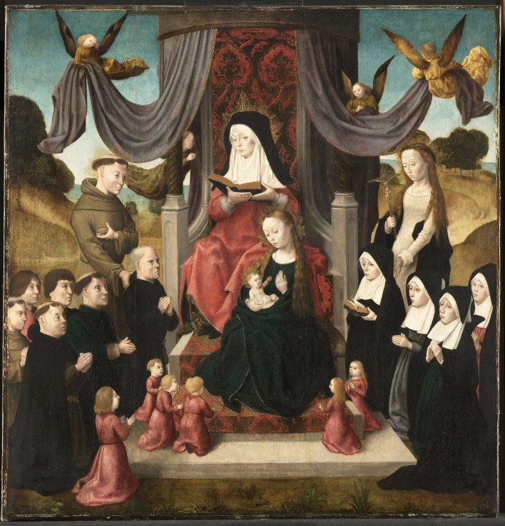 Anna selbdritt with Saints à Artiste inconnu