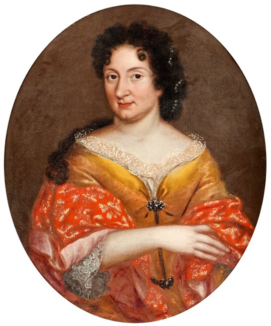 Portrait of a woman (Anna Mons? (1672–1714) à Artiste inconnu
