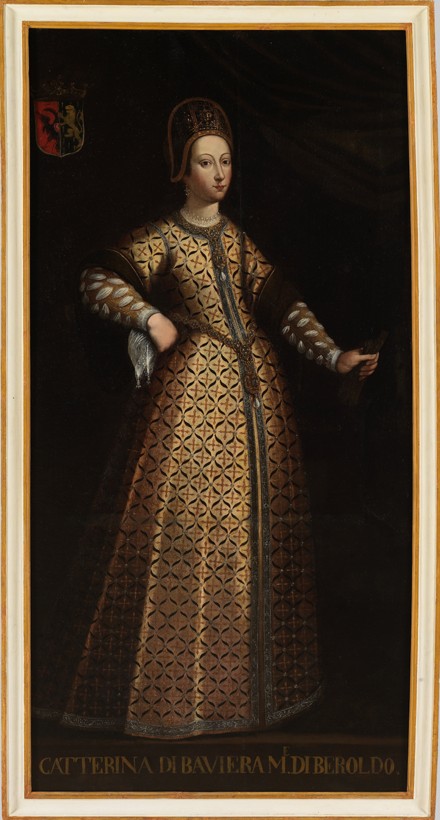 Caterina di Baviera, wife of Beroldo di Sassonia à Artiste inconnu