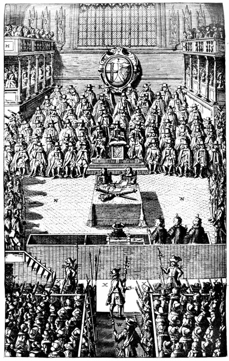 High Court of Justice for the trial of Charles I on January 4, 1649 à Artiste inconnu