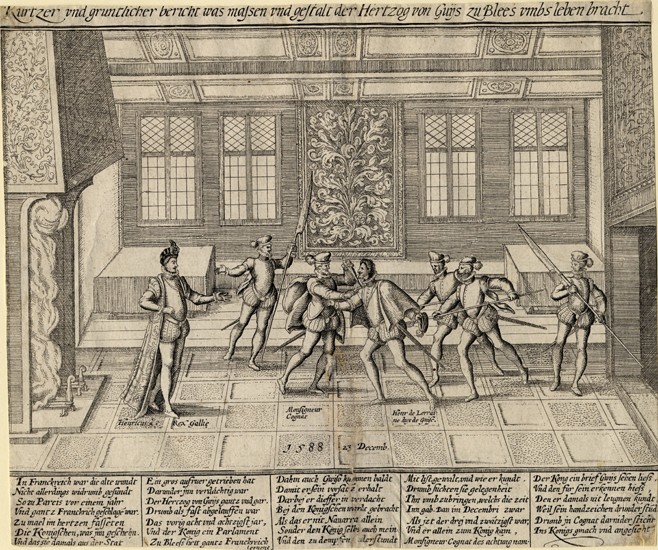 The Assassination of the Duke of Guise à Artiste inconnu