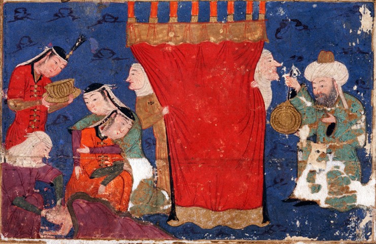 The Birth of Alexander the Great. From: Eskandar-nameh (The Book of Alexander) à Artiste inconnu