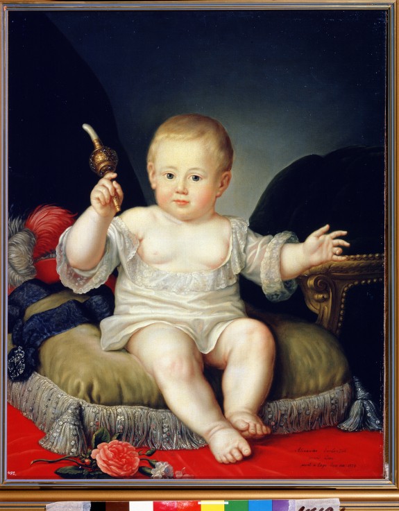 Childhood of Grand Duke Alexander Pavlovich (Alexander I) à Artiste inconnu