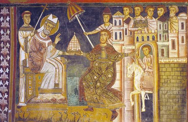 The Donation of Constantine à Artiste inconnu