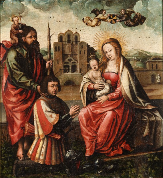 The Virgin of Cristóbal Colón à Artiste inconnu