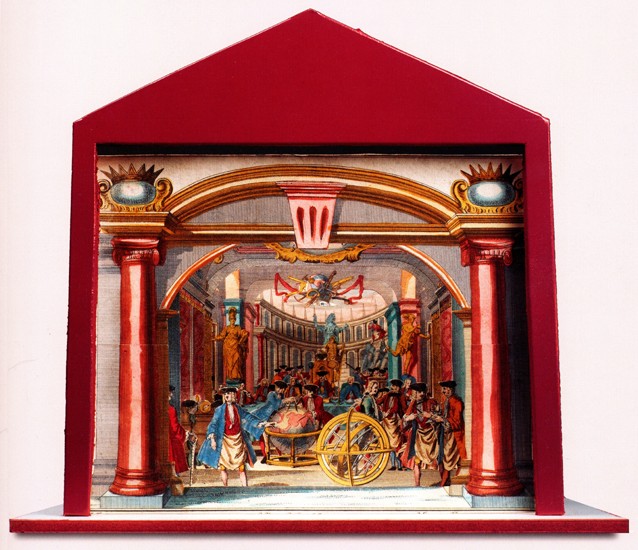 Diorama: Masonic Germany (The Temple of Masonic Treasures) à Artiste inconnu
