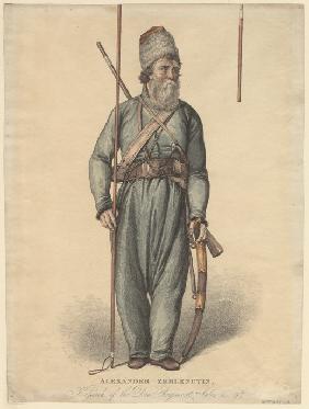 Alexander Zemlyanukhin, cossack of the Don Regiment
