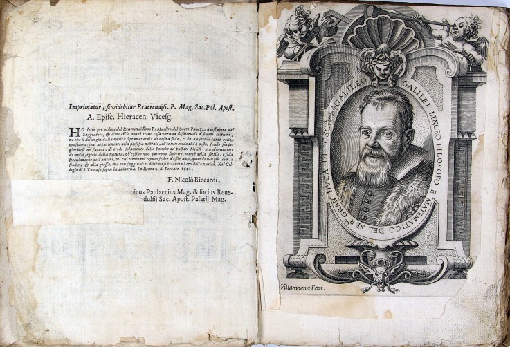 Leaf of book "The Assayer (Il Saggiatore)" by Galileo Galilei à Artiste inconnu