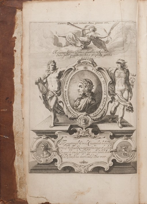 Frontispiece with Portrait of Ovid, Metamorphoses, Oxford, 1632 à Artiste inconnu