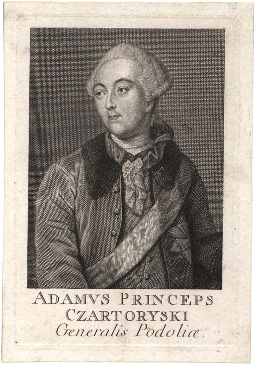 Prince Adam Kazimierz Czartoryski (1734-1823) à Artiste inconnu