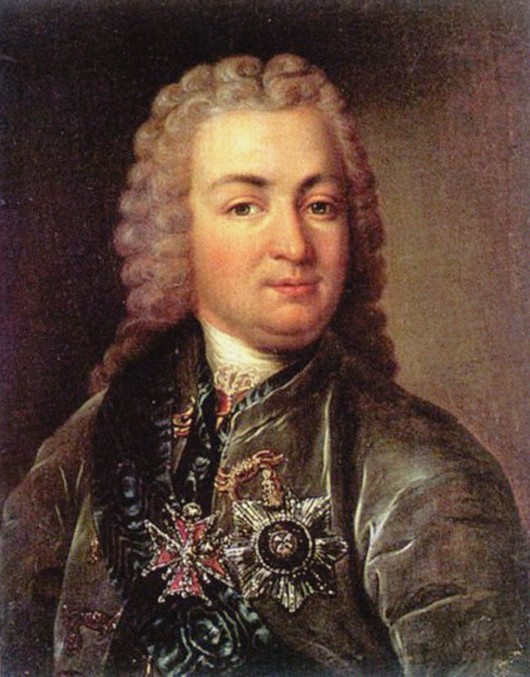 Gustav Reinhold von Loewenwolde (1693-1758) à Artiste inconnu
