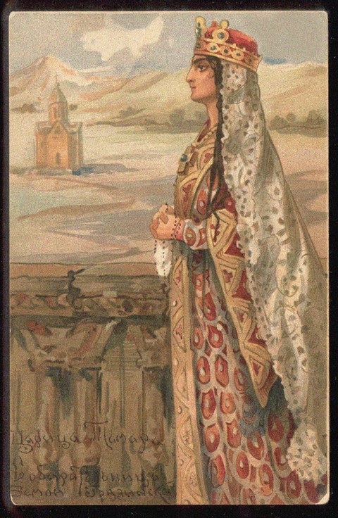 Saint Tamar of Georgia à Artiste inconnu