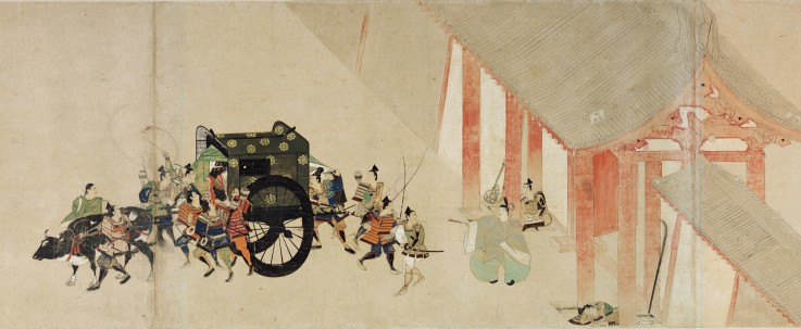 Illustrated Tale of the Heiji Civil War (The Imperial Visit to Rokuhara) 2 scroll à Artiste inconnu