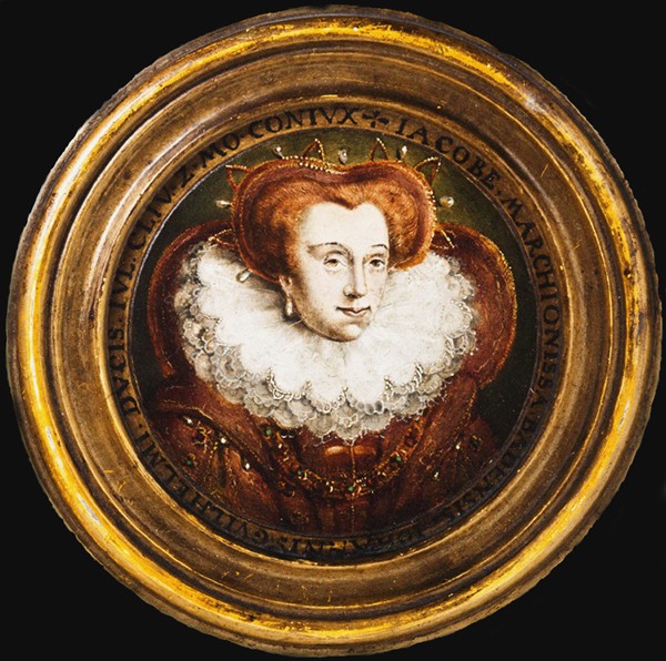 Princess Jakobea of Baden (1558-1597) à Artiste inconnu