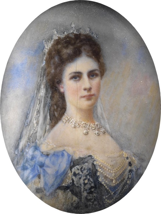 Portrait of Elisabeth of Bavaria à Artiste inconnu