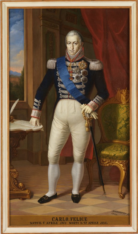 King Charles Felix of Sardinia (1765-1831) à Artiste inconnu