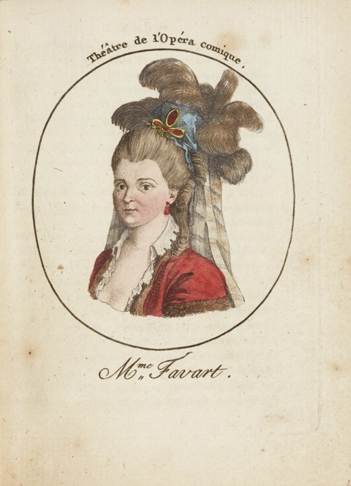 Madame Favart (1727-1772) à Artiste inconnu